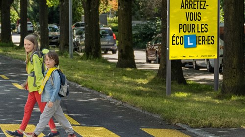 Rentrée scolaire : "Pour que les écoliers gagnent en sécurité"